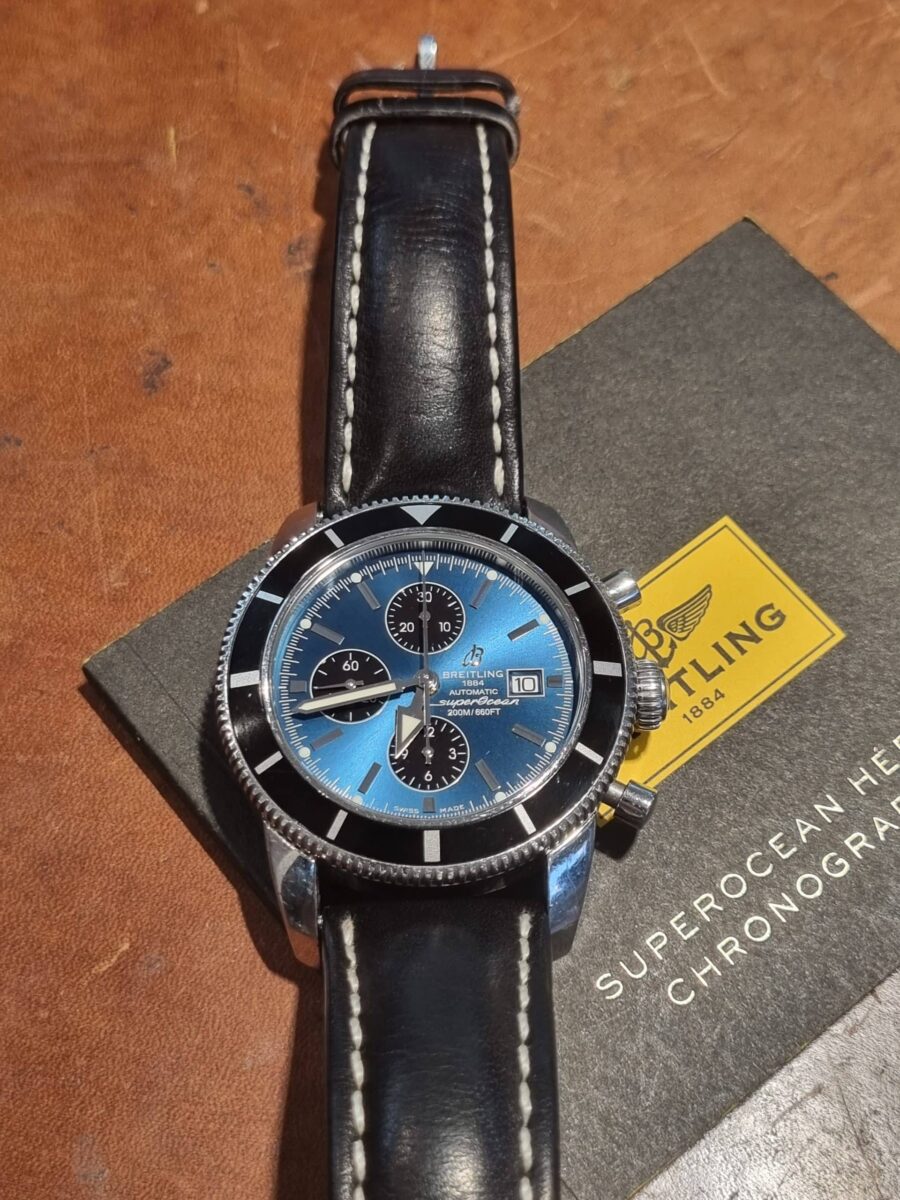 Breitling Superocean Heritage Chronograph 46mm Blue Dial ref.A13320 | Gothelf A. Watches — 3