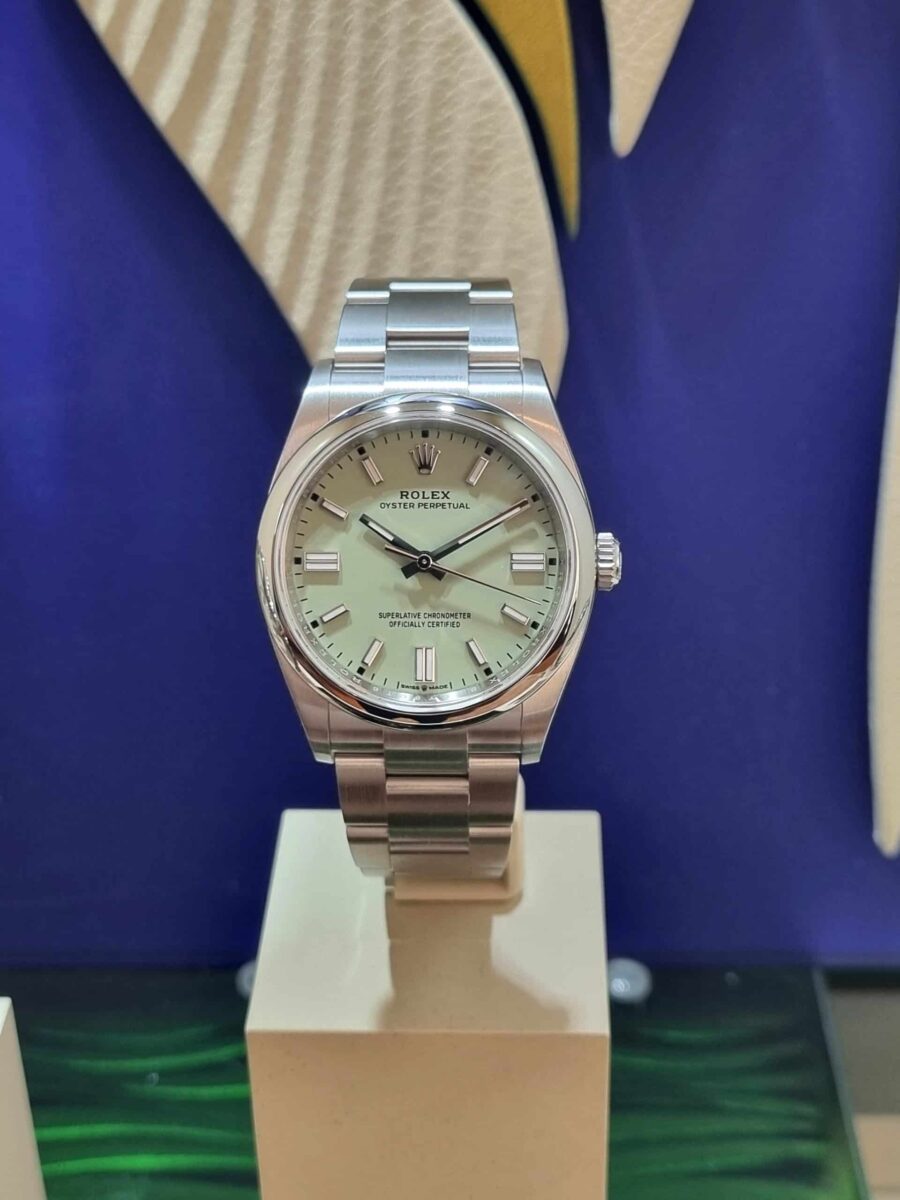 Rolex Oyster Perpetual 36mm Pistachio dial ref.126000 New 2025!! | Gothelf A. Watches — 4