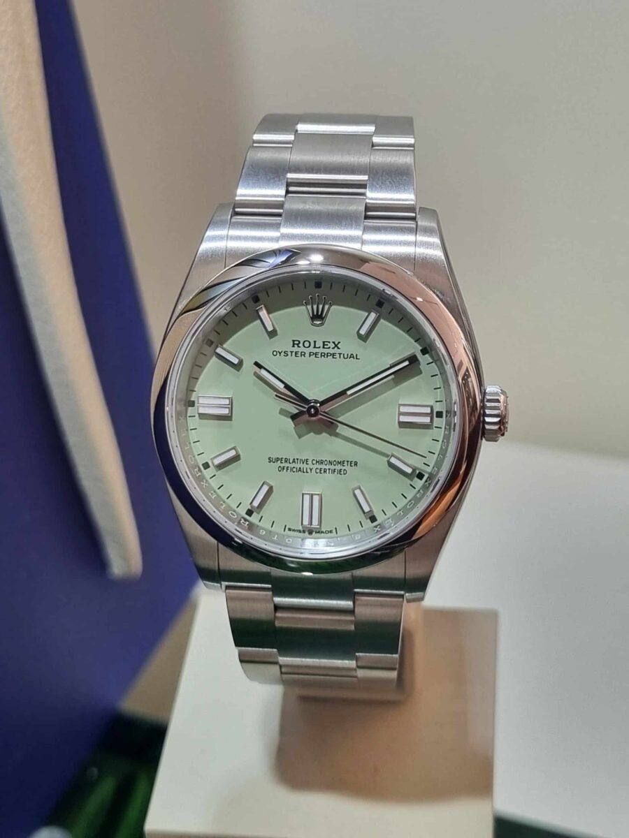 Rolex Oyster Perpetual 36mm Pistachio dial ref.126000 New 2025!! | Gothelf A. Watches