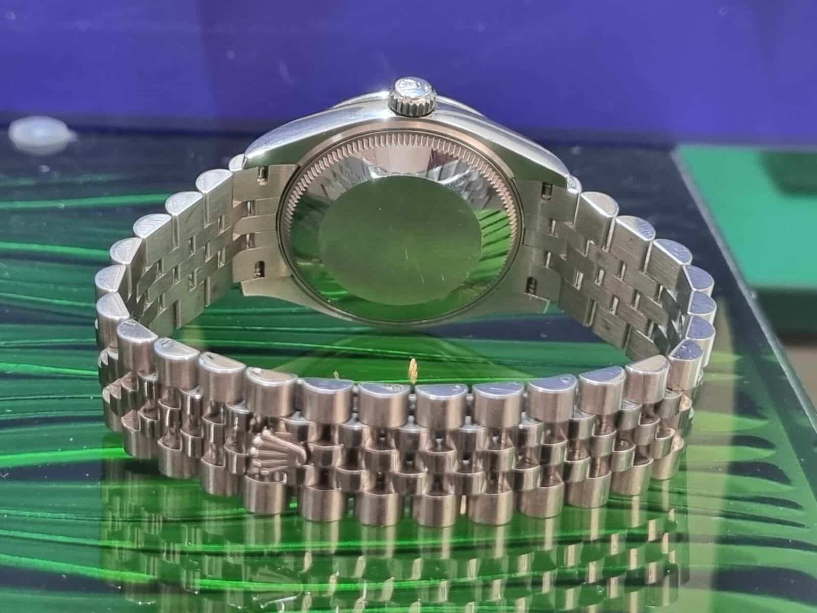 Rolex Datejust Ladies 31mm Black Roman dial Jubilee bracelet ref.278240 from 2021 | Gothelf A. Watches — 6
