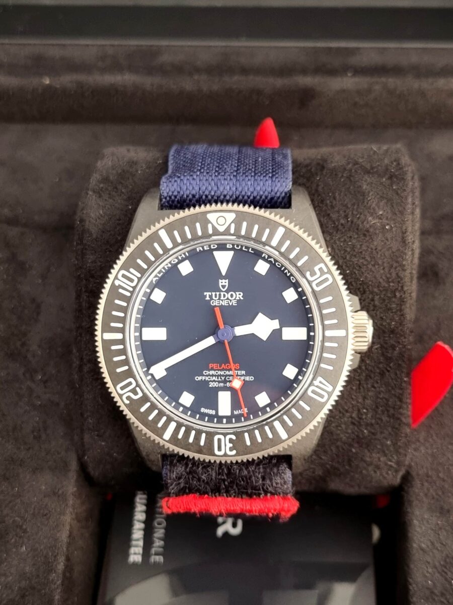 Tudor Pelagos FXD Titanium 42mm Red Bull Formula 1 2025 ref.m25707kn-0001 | Gothelf A. Watches — 5