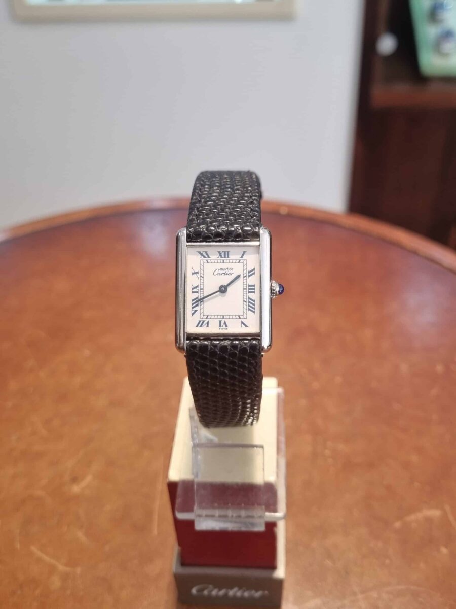 Cartier Must de Cartier 925 Silver Unisex Vintage 1990’s | Gothelf A. Watches — 4