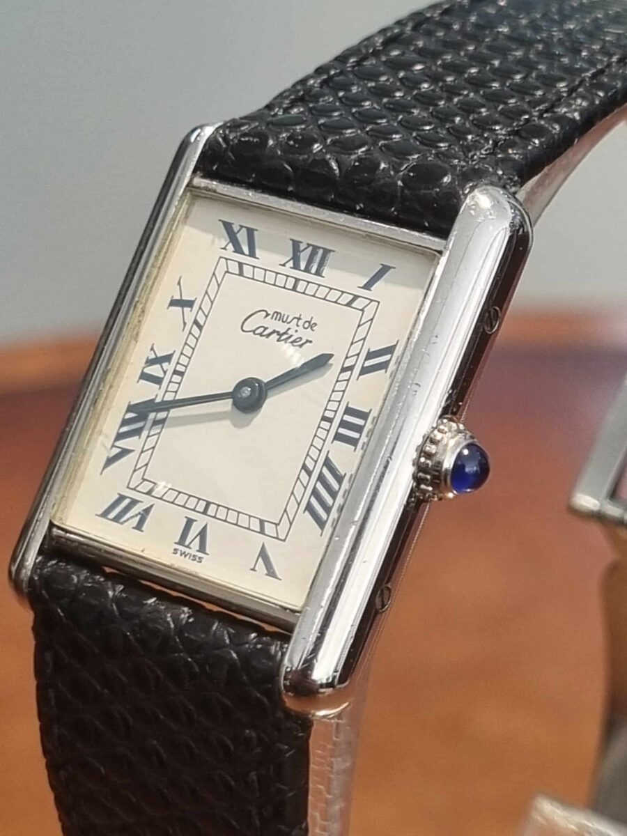 Cartier Must de Cartier 925 Silver Unisex Vintage 1990’s | Gothelf A. Watches — 6