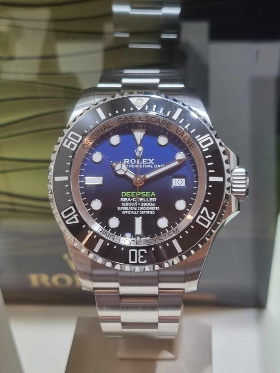 Rolex Deepsea blue James Cameron’s divers 44mm watch 136660 | Gothelf A. Watches — 3