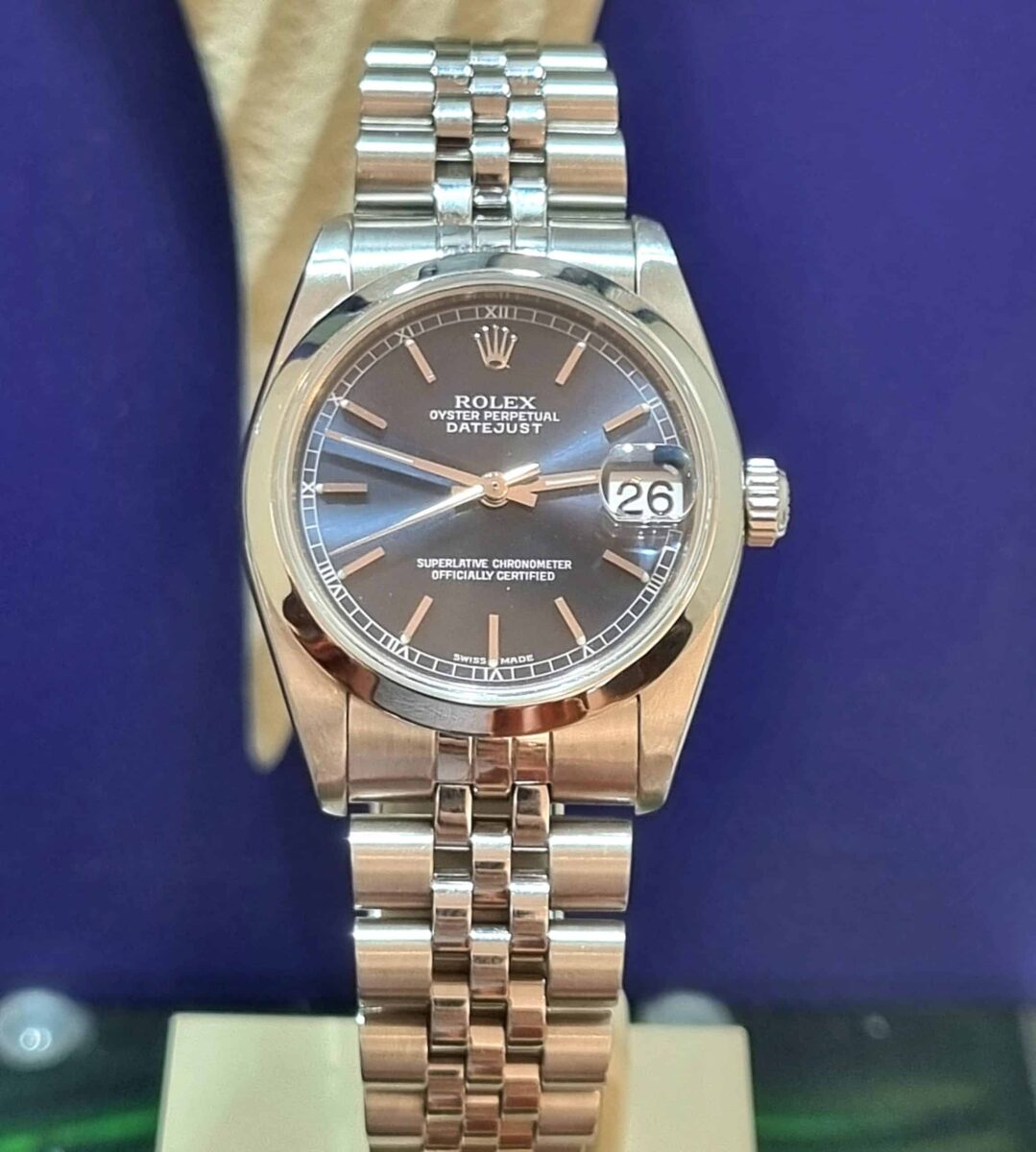 Rolex Datejust Ladies Steel 31mm Blue Dial ref.78240 | Gothelf A. Watches