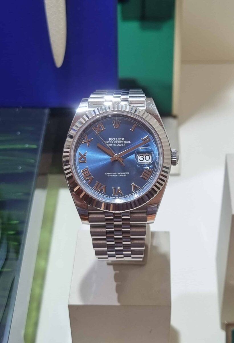 Rolex Datejust 41mm Blue Roman | Gothelf A. Watches — 2