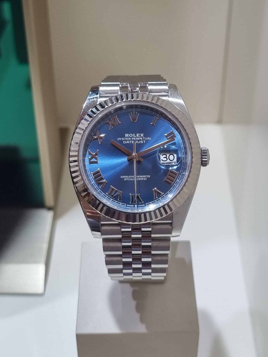 Rolex Datejust 41mm Blue Roman | Gothelf A. Watches — 3