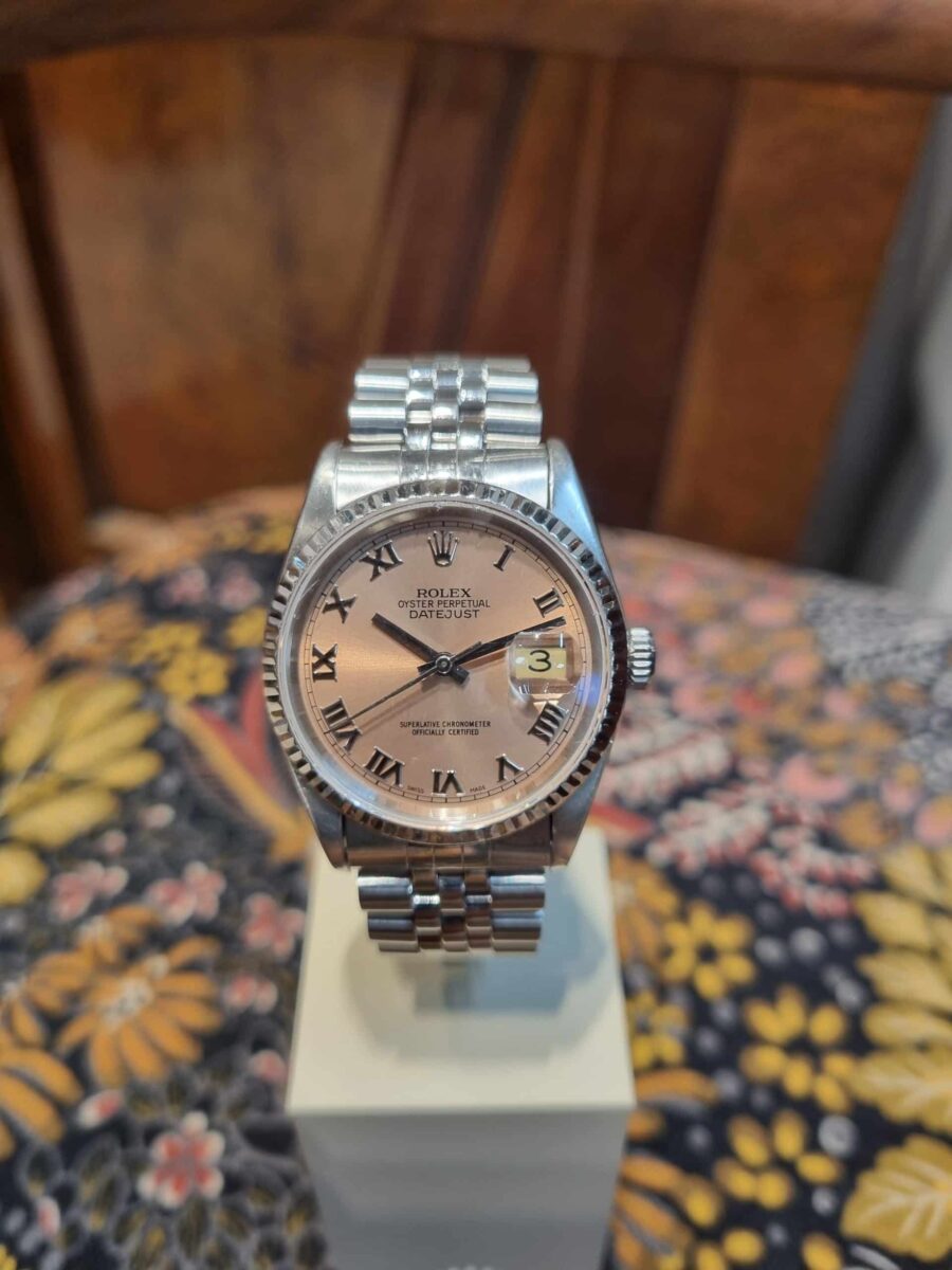 Rolex DateJust 36mm 16234 Steel & 18K White Gold Bezel | Gothelf A. Watches — 4