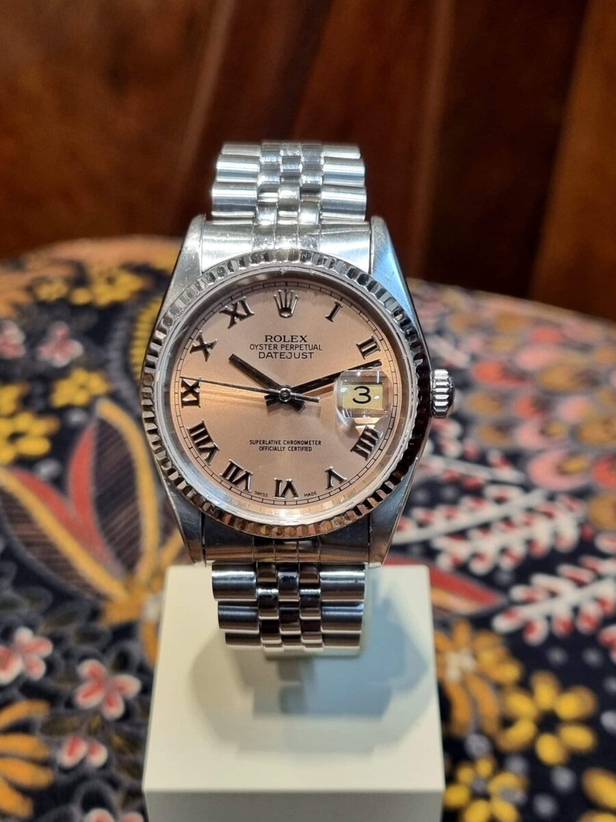 Rolex DateJust 36mm 16234 Steel & 18K White Gold Bezel | Gothelf A. Watches — 5