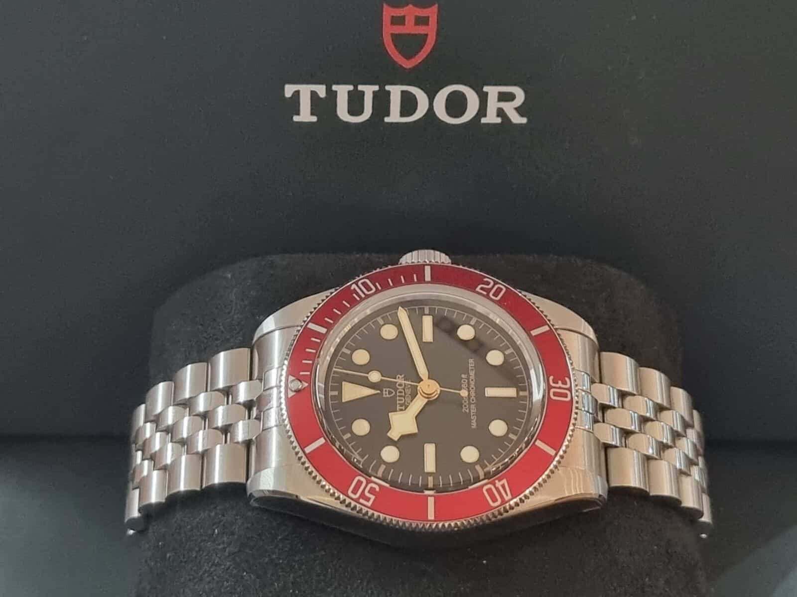 Tudor Black Bay 41mm Burgundy on Jubilee Bracelet ref. M7941A1A0RU-0003 | Gothelf A. Watches — 7