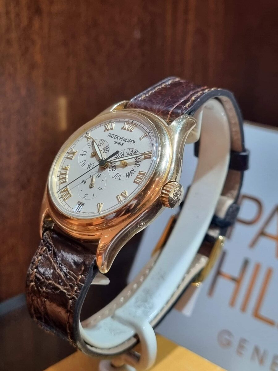 Patek Philippe Classic Annual Calendar 18K Yellow Gold Ref.5035j pre-owned 90’s | Gothelf A. Watches — 3