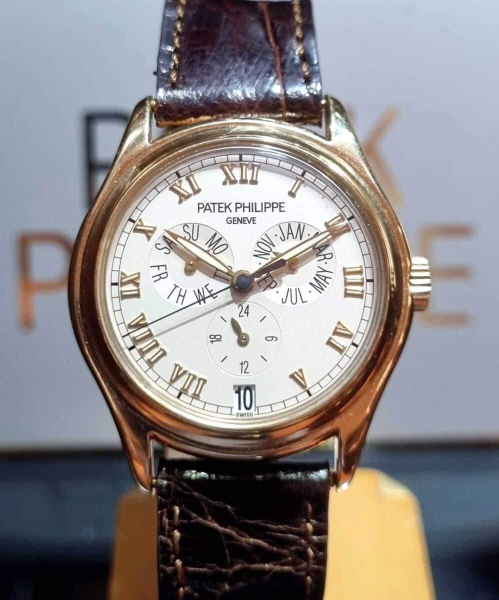 Patek Philippe Classic Annual Calendar 18K Yellow Gold Ref.5035j pre-owned 90’s | Gothelf A. Watches