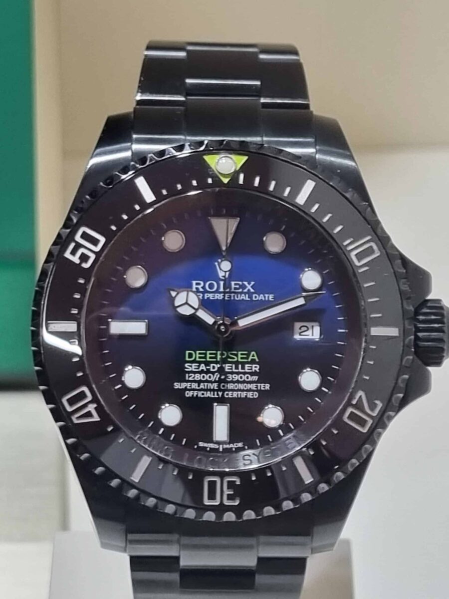 Rolex Deepsea Deep Blue Black PVD-coated stainless steel 44mm ref.116660 | Gothelf A. Watches — 5