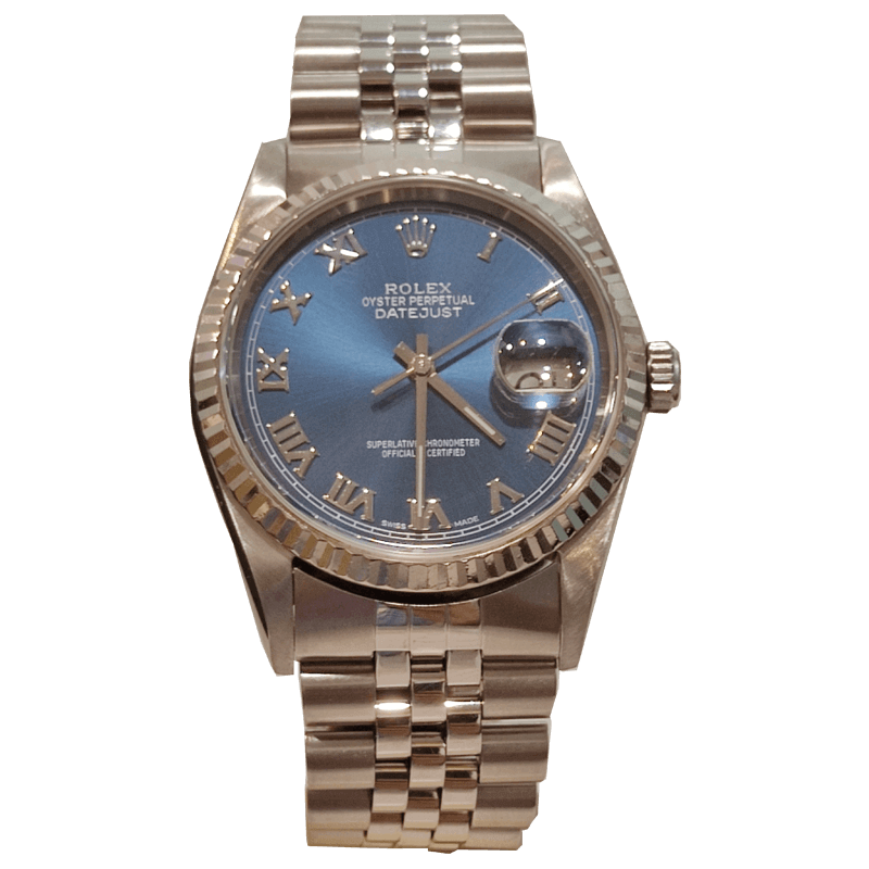 Rolex Datejust 36mm Blue Roman Dial | Gothelf A. Watches