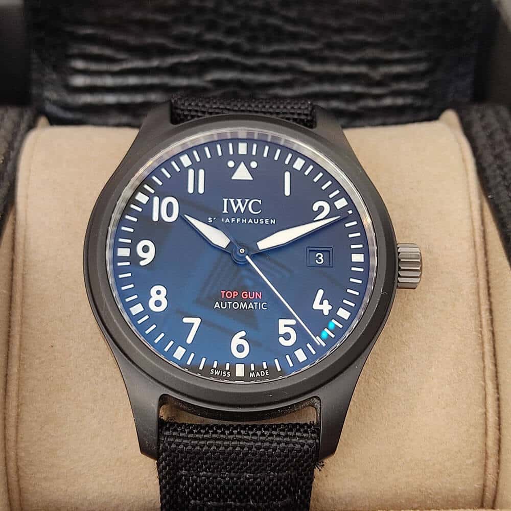 IWC Pilot Top Gun Black Ceramic | Gothelf A. Watches