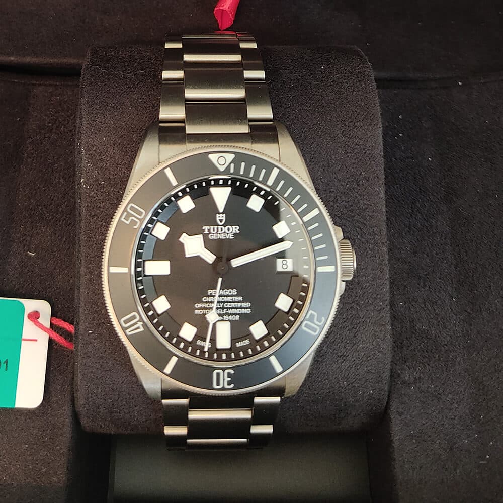 Tudor Pelagos Titanium Pre-owned 2018 full set | Gothelf A. Watches — 2