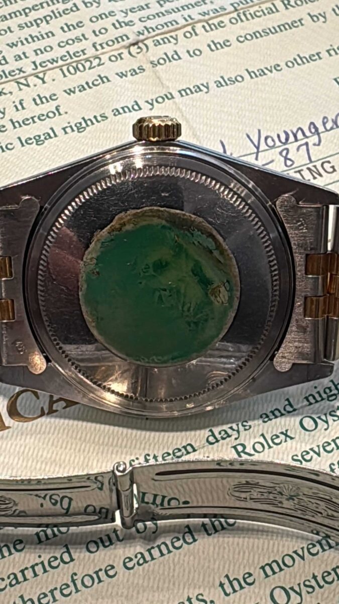 Rolex Datejust 36mm Steel+18k Yellow Gold Vintage pre-owned-1987 ref.16013 | Gothelf A. Watches — 7