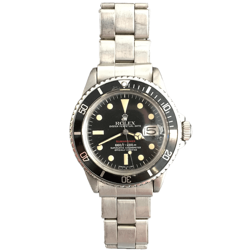 Rolex Vintage Red Submariner 1680 | גוטהלף ע. שעונים