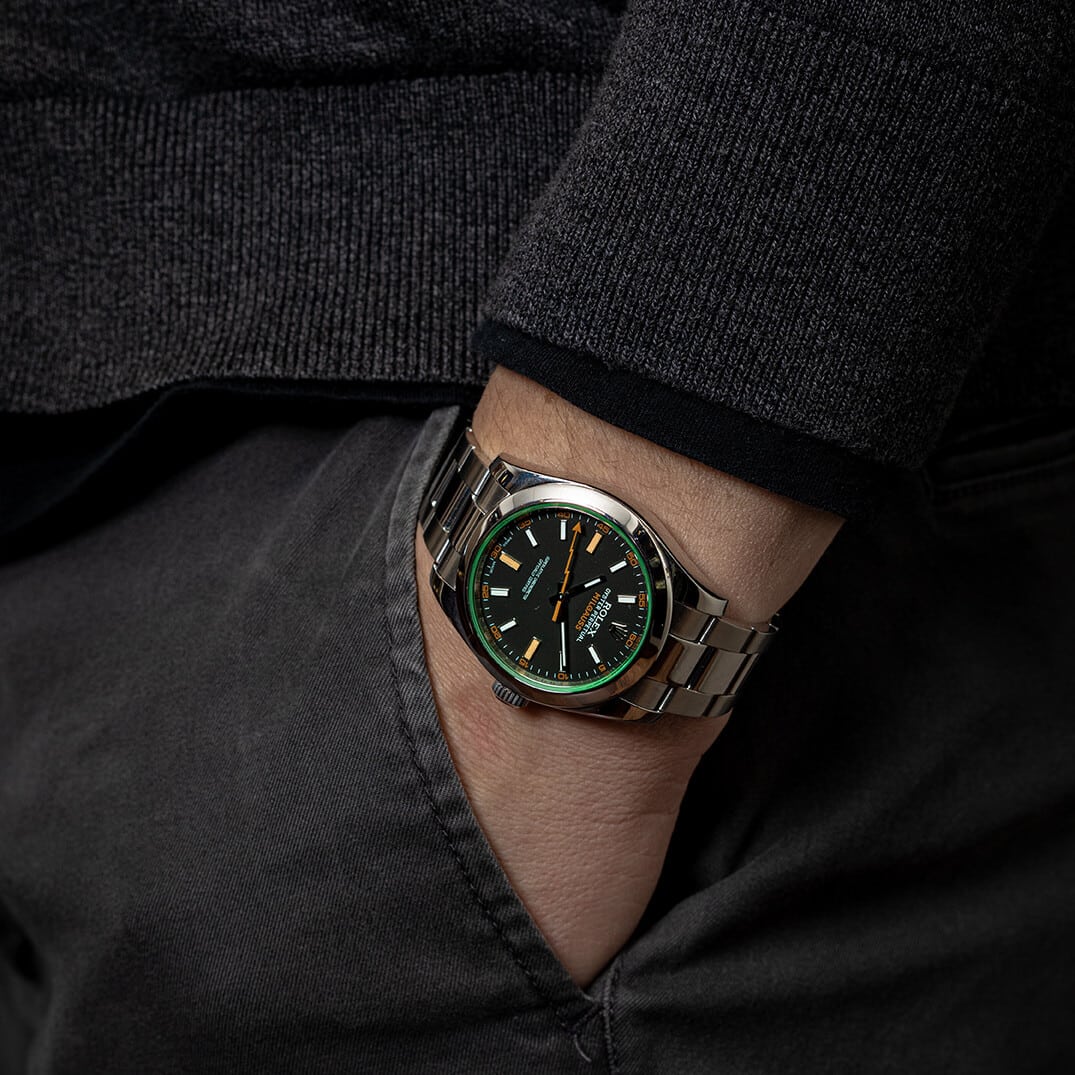 Rolex Milgauss Green 116400GV | Gothelf A. Watches