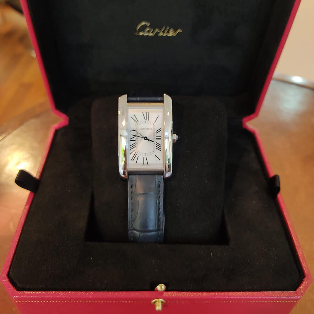 Cartier Tank Américaine Steel Automatic New | Gothelf A. Watches — 3