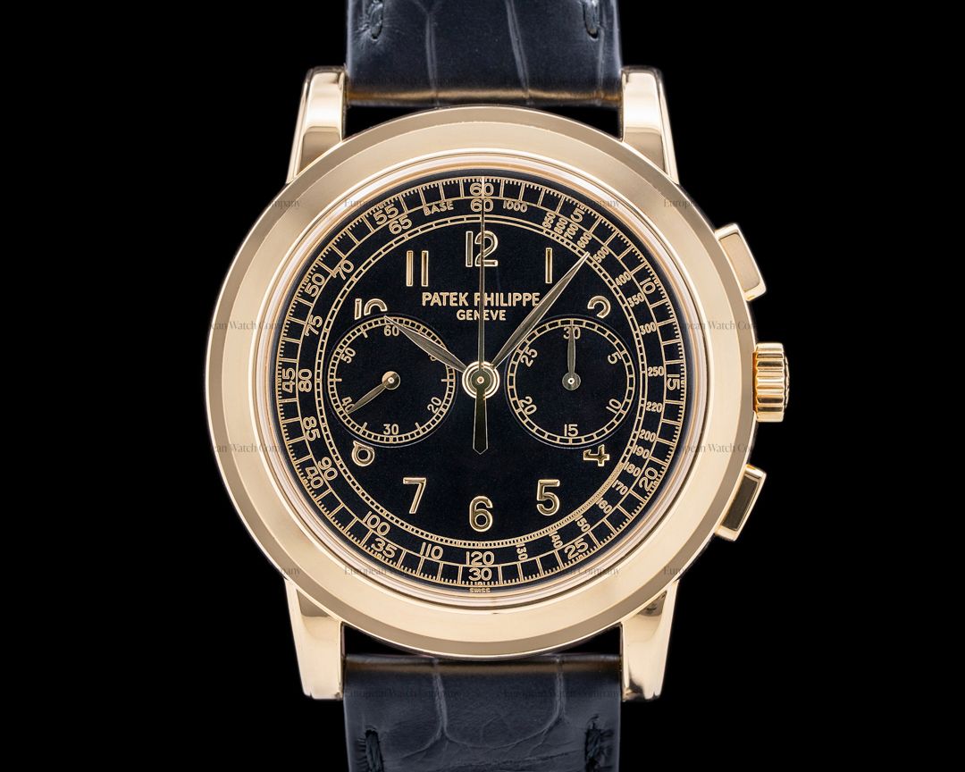 Patek Philippe Chronograph 5070j 18k Gold 42mm | Gothelf A. Watches
