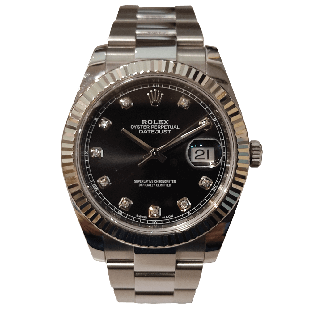 Rolex Datejust 41mm diamonds dial | Gothelf A. Watches