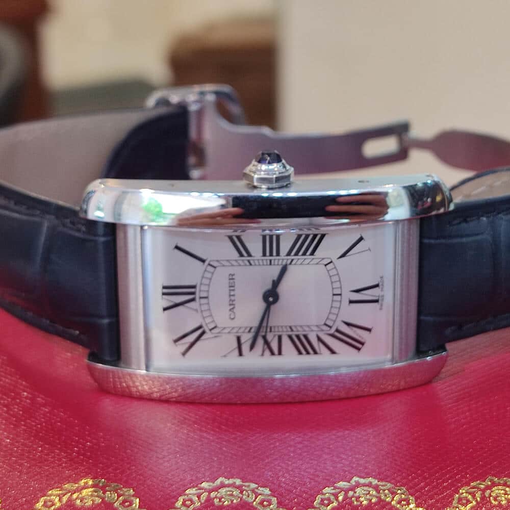 Cartier Tank Américaine Steel Automatic New | Gothelf A. Watches — 4