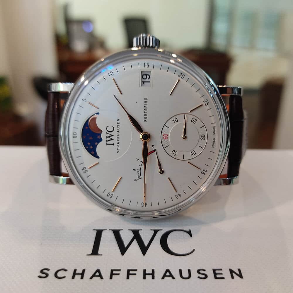 IWC Portfino 8 days Moon Phase Mechanical Watch | Gothelf A. Watches — 2