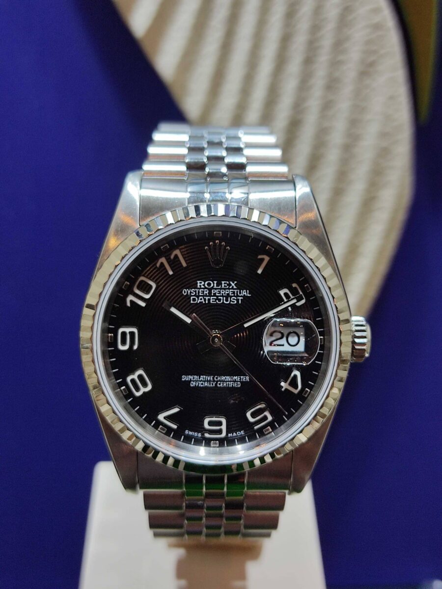 Rolex Datejust 36mm Steel & White Gold Bezel Ref.16234 | Gothelf A. Watches — 2