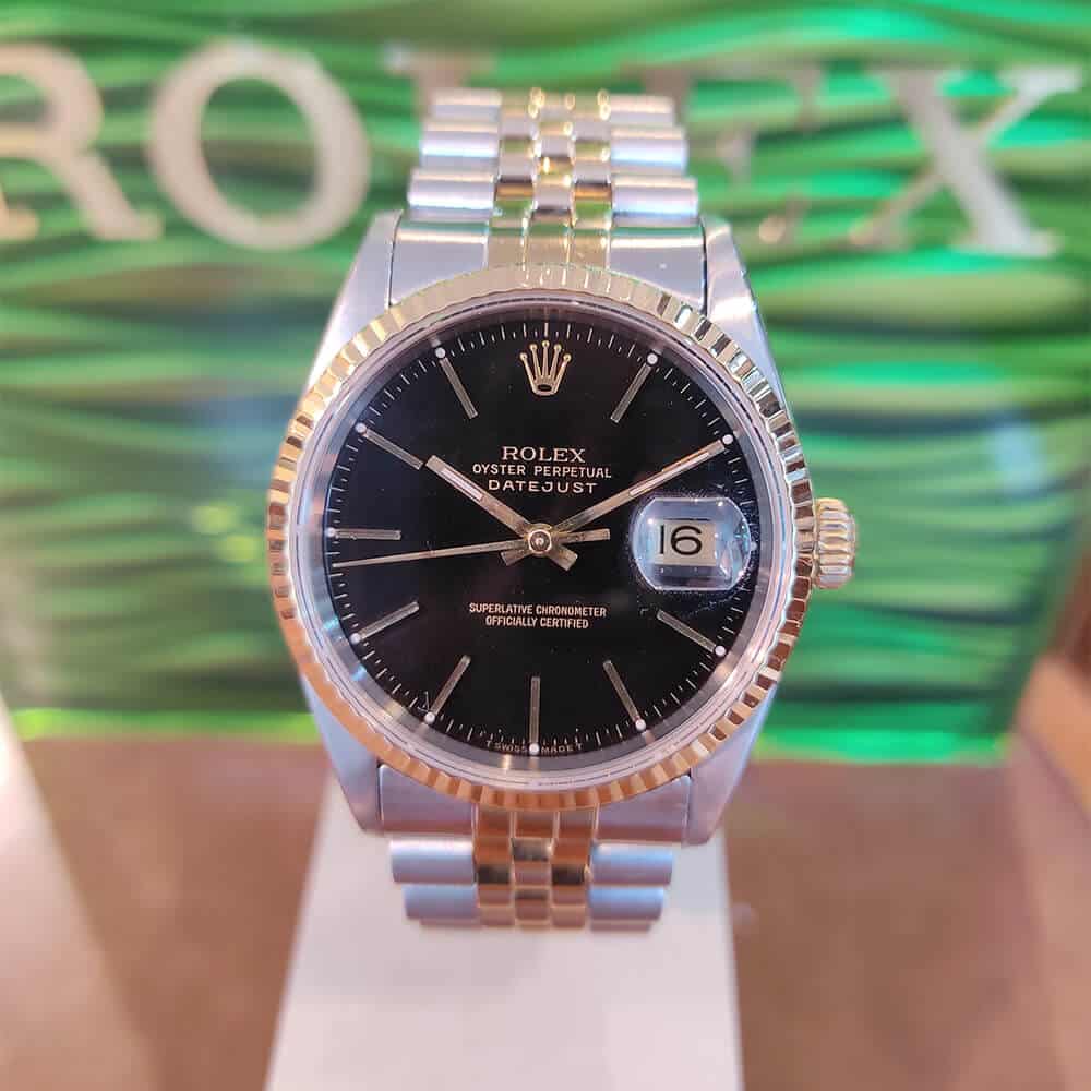 Rolex Datejust 36mm Steel & Gold | Gothelf A. Watches