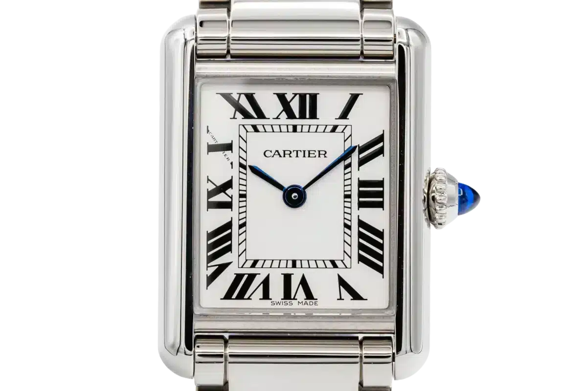 Cartier Tank Must Small Ladies Quartz ref.2716 Pre-owned 2015 | Gothelf A. Watches — 2