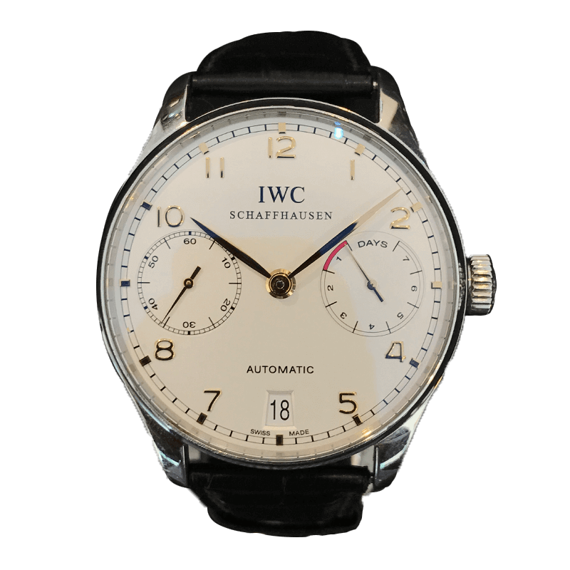 IWC Portuguese 7 Days Steel Automatic movement | Gothelf A. Watches