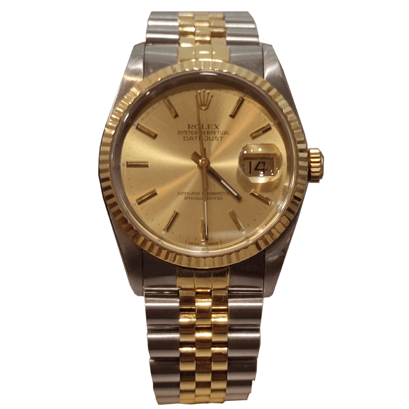 Rolex Datejust Steel & 18k Gold 36mm Vintage | Gothelf A. Watches
