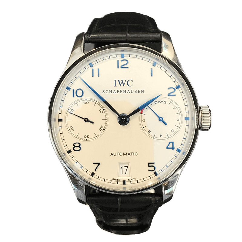 IWC Portuguese 7 Days Steel Automatic Movement | גוטהלף ע. שעונים