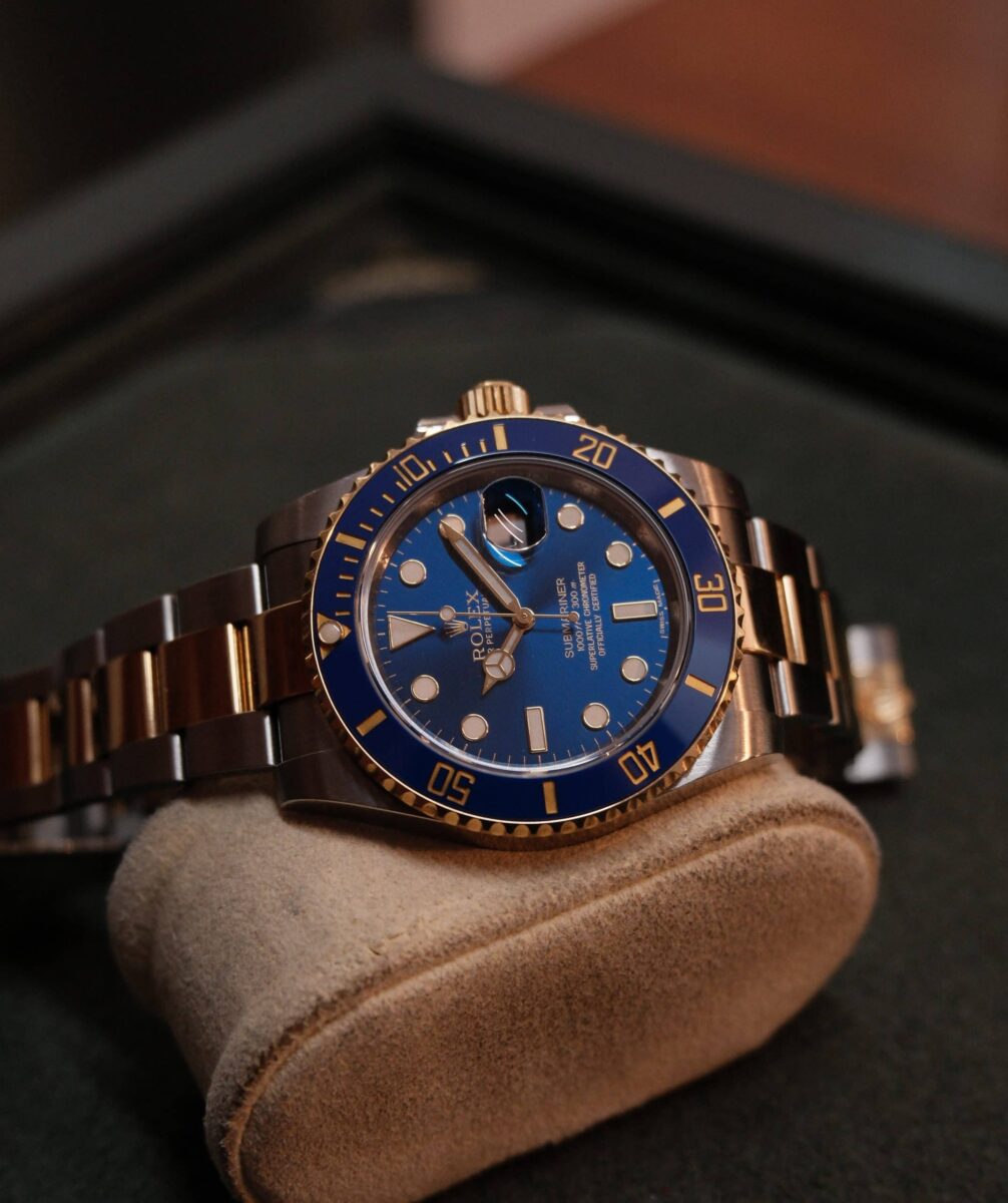 Rolex Submariner Blue Ceramic Steel & 18K Gold 116613 | Gothelf A. Watches — 2