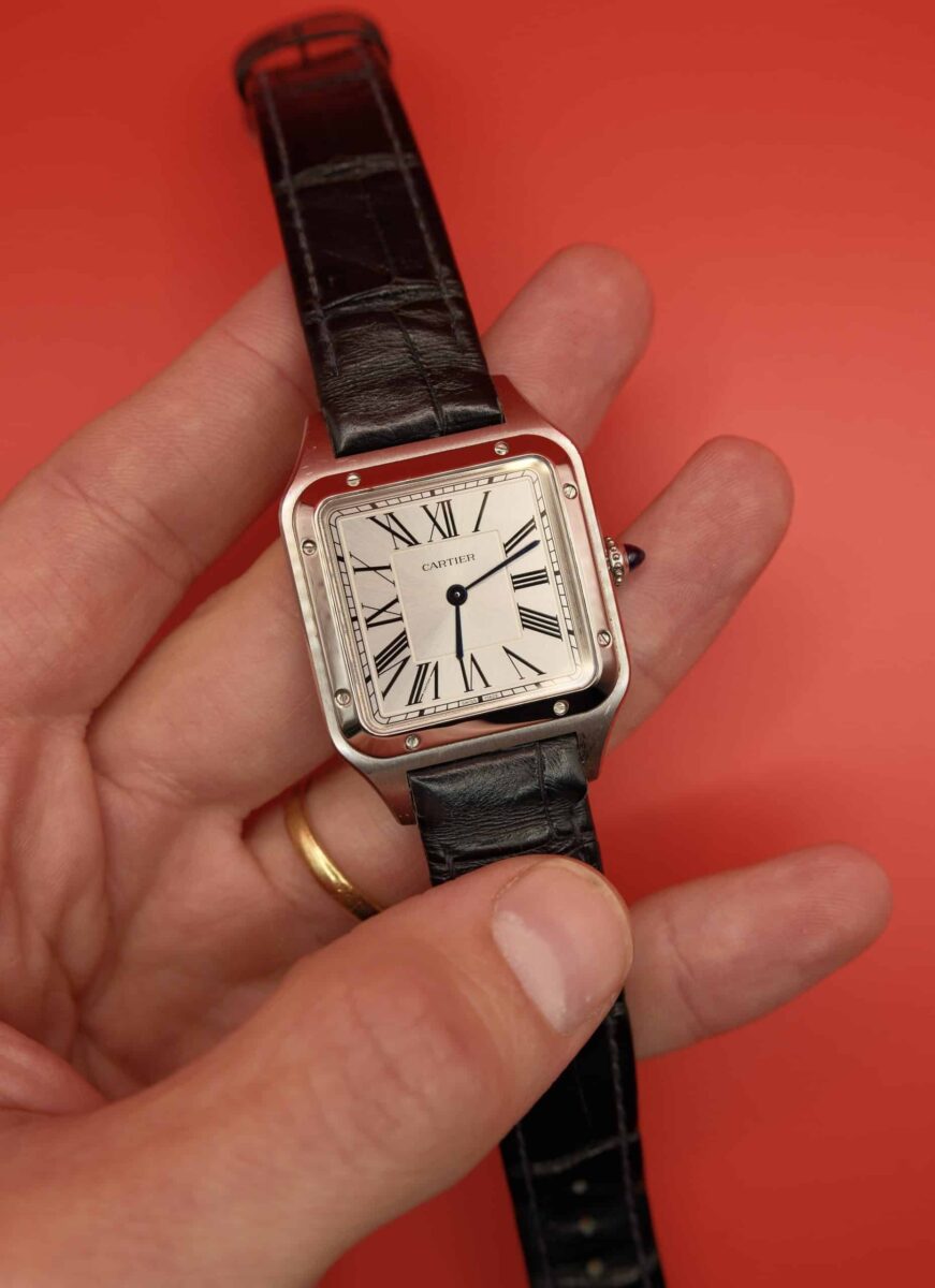 Cartier Santos Dumont Steel Large | Gothelf A. Watches — 5