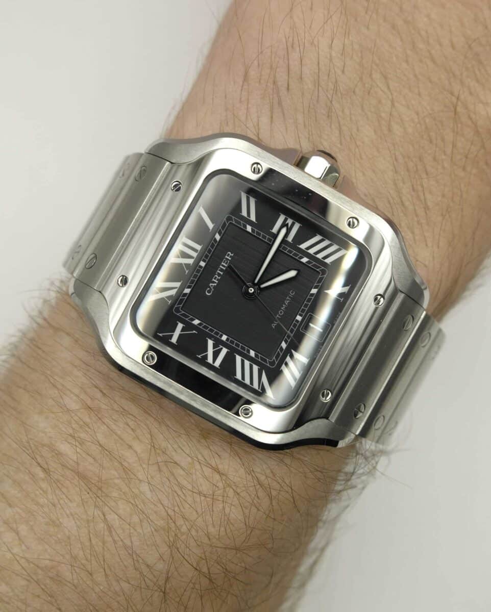 Cartier Santos Large model automatic movement steel | Gothelf A. Watches — 2