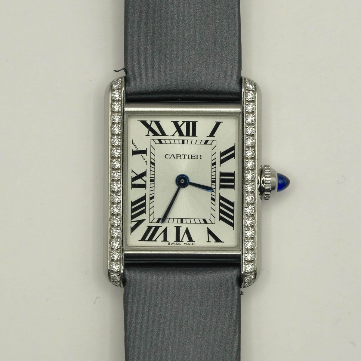 Cartier Tank Solo Small Ladies Diamonds | Gothelf A. Watches