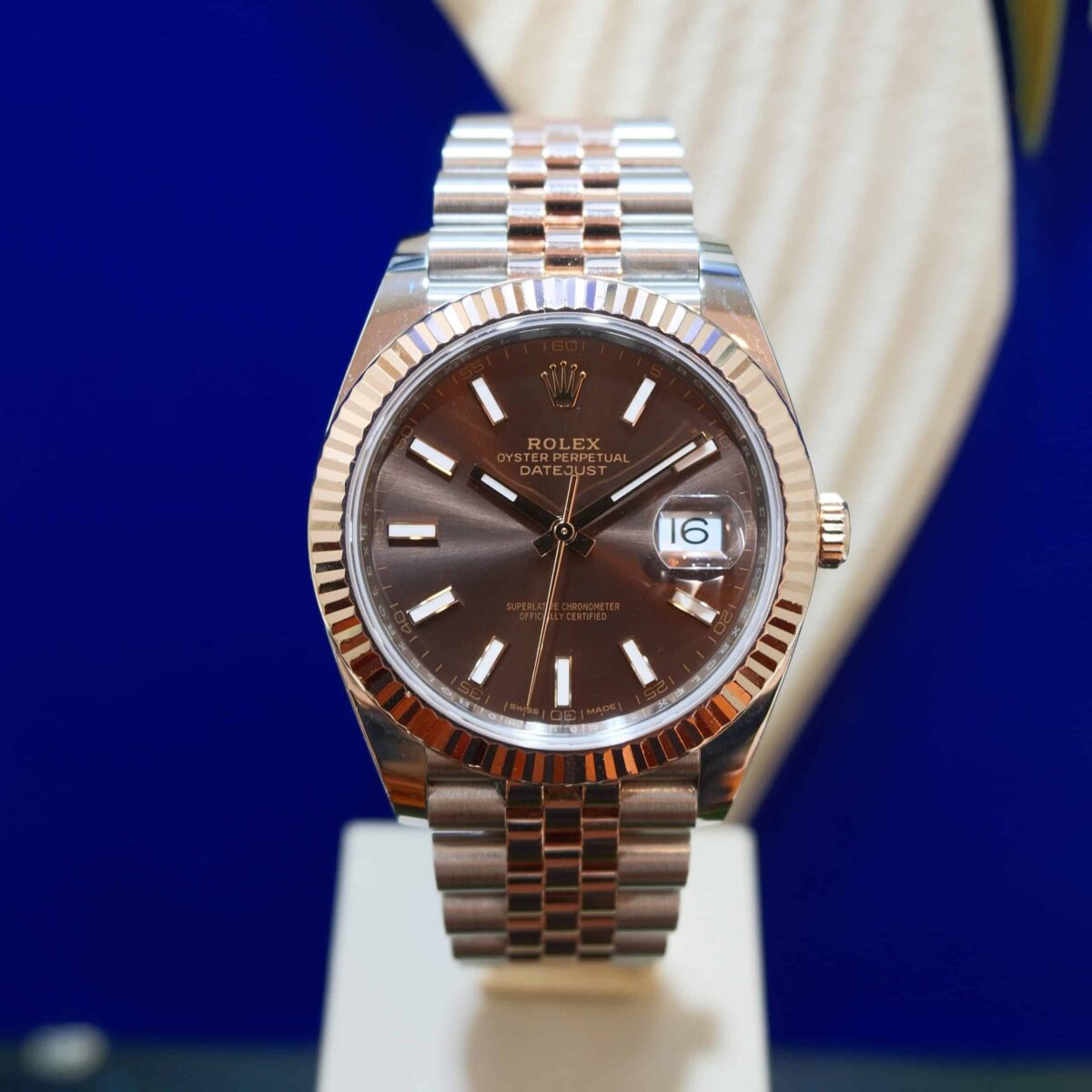 Rolex Datejust 41mm Rose Gold Chocolate Dial ref.126331 | Gothelf A. Watches
