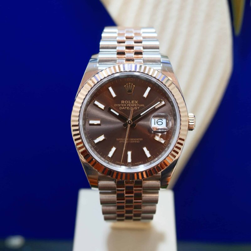 Rolex Datejust 41mm Rose Gold Chocolate Dial ref.126331 | Gothelf A. Watches
