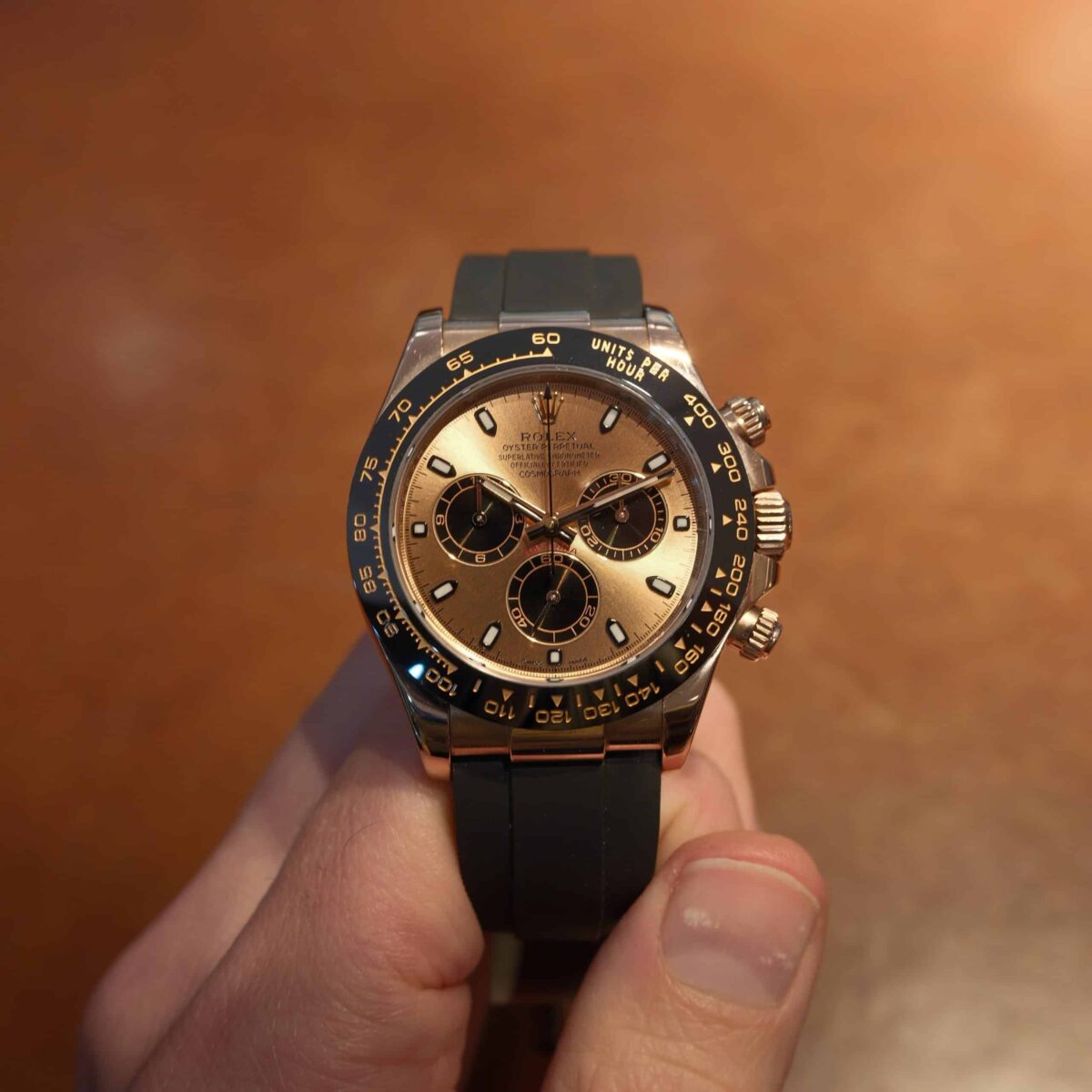 Rolex Cosmograph Daytona Rose Gold Oysterflex | Gothelf A. Watches — 2