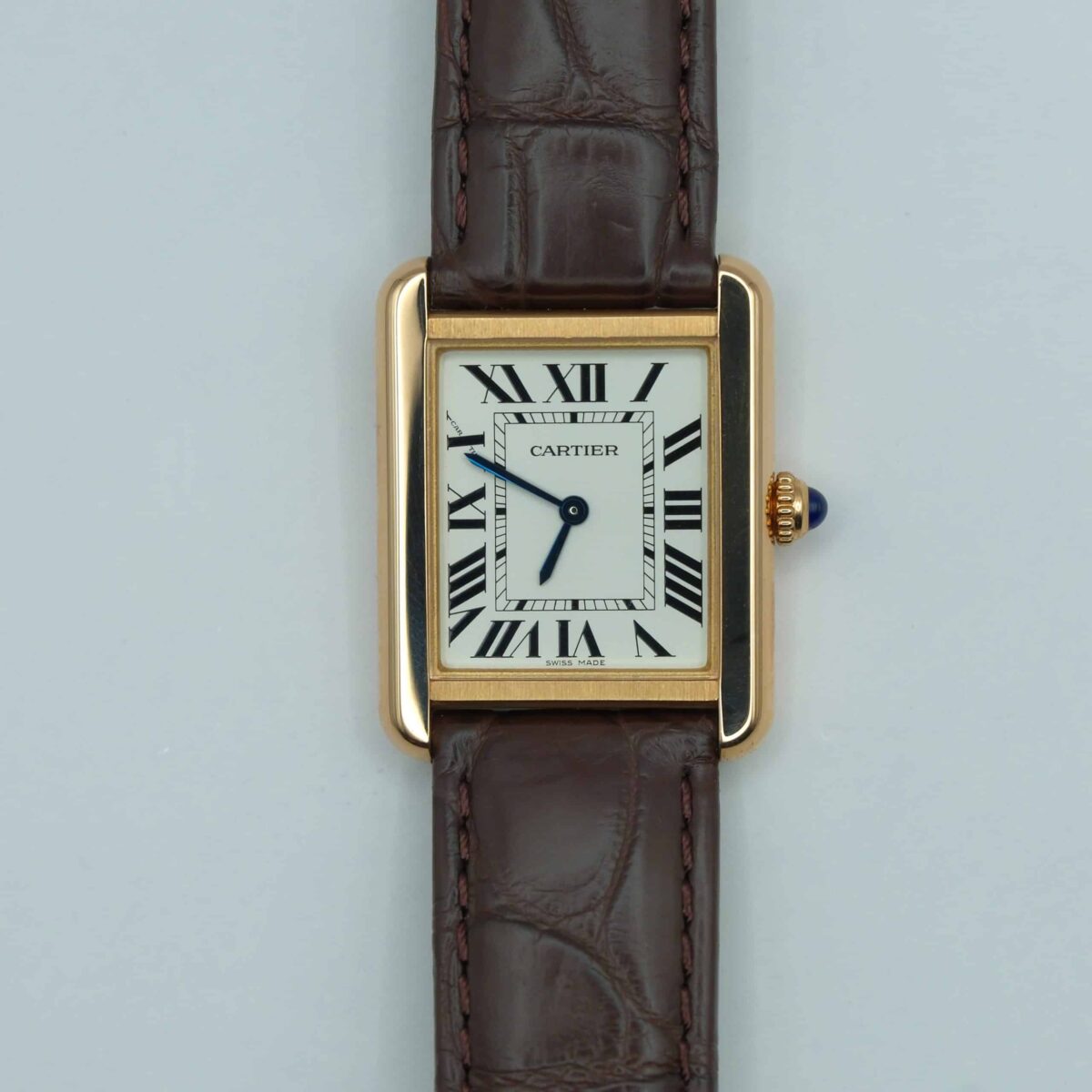 Cartier Tank Solo Rose Gold 24/31mm | Gothelf A. Watches