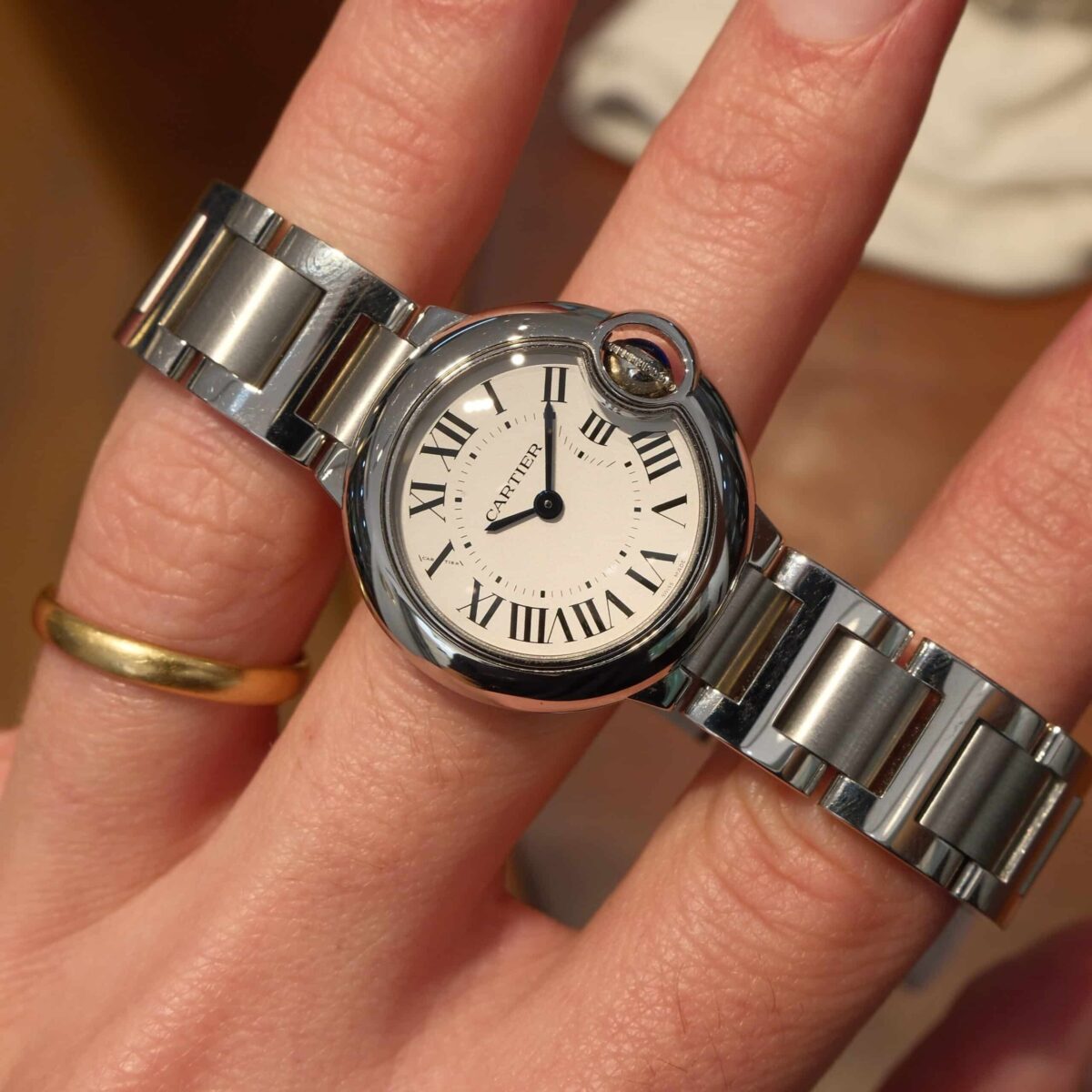 Cartier Ballon Bleu 28mm Ladies Quartz Pre-owned | Gothelf A. Watches — 2