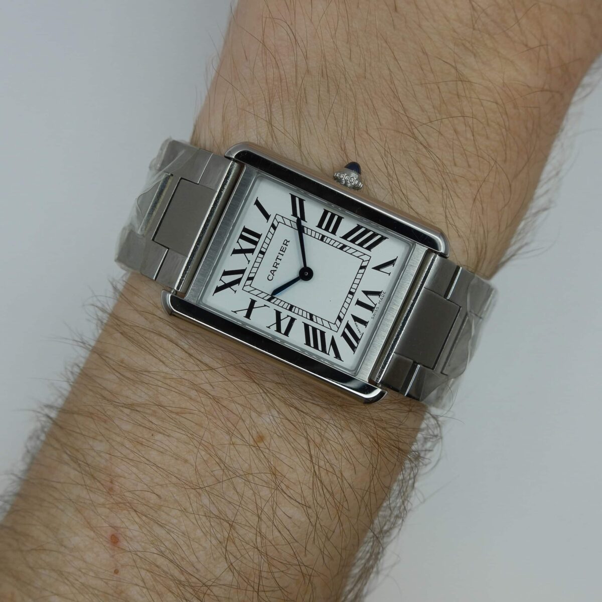 Cartier Tank Solo Large Steel | Gothelf A. Watches — 2