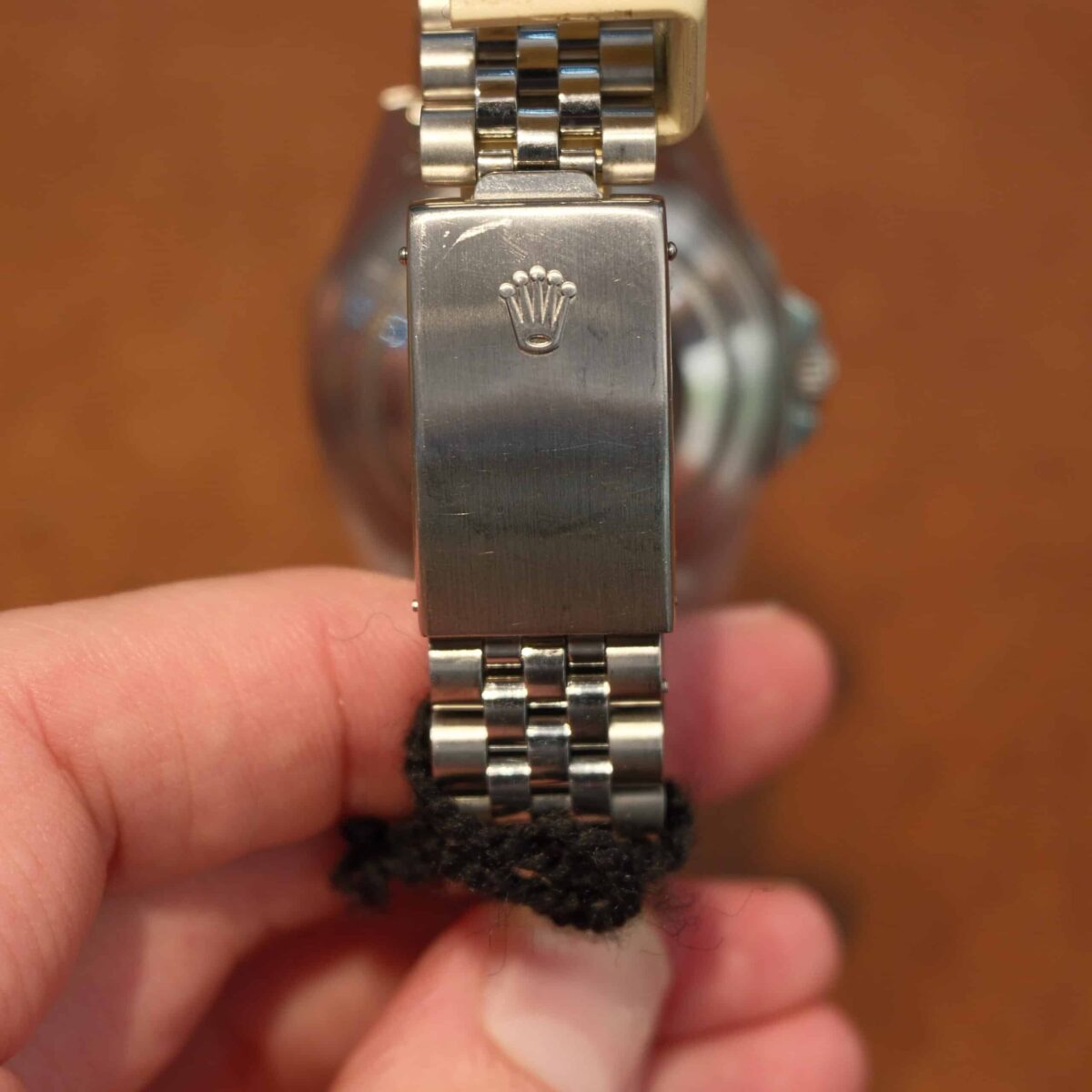 Rolex GMT master II Cola ref.16710T Pre-owned 2005 | Gothelf A. Watches — 4