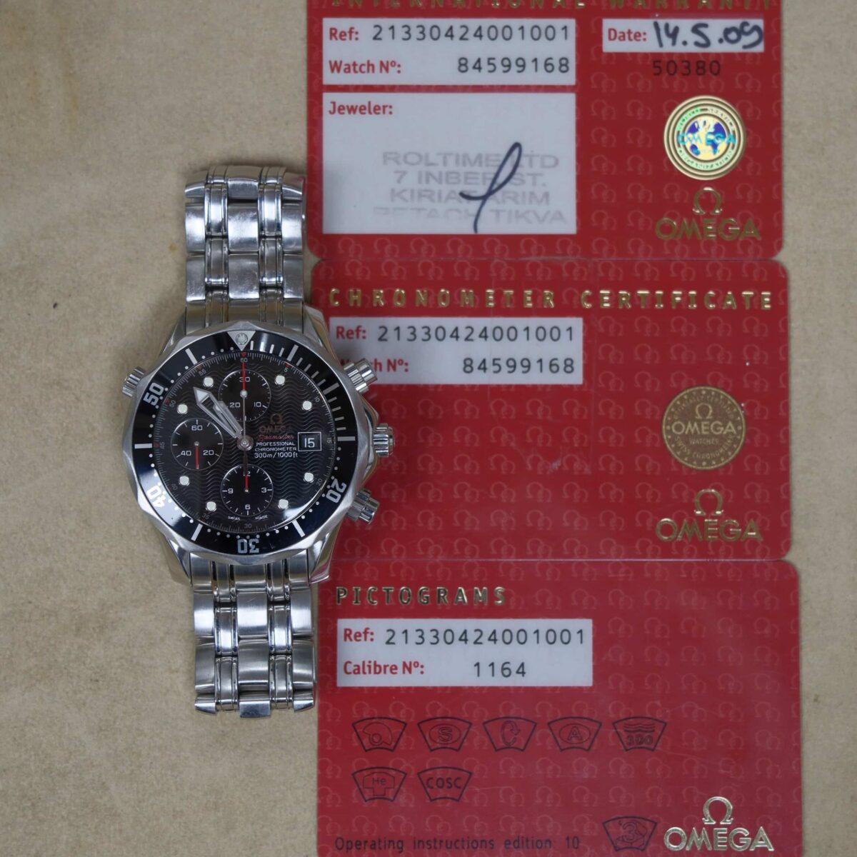 Omega Seamaster 300m Chronograph | Gothelf A. Watches — 2
