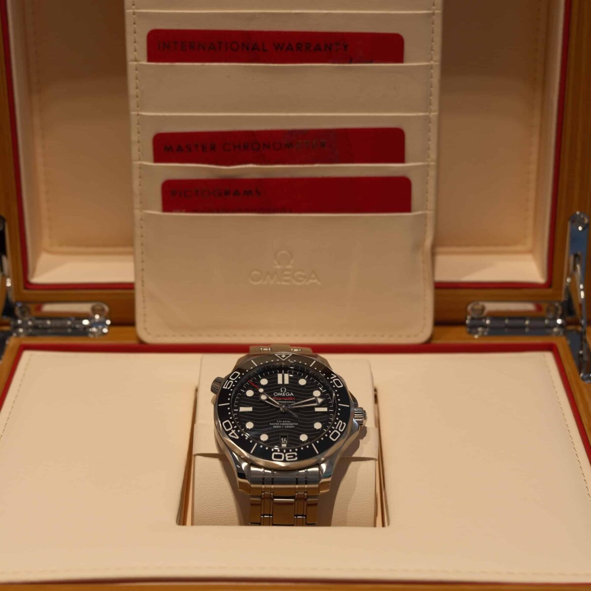 Omega Seamaster 300 Black 42mm | Gothelf A. Watches — 4