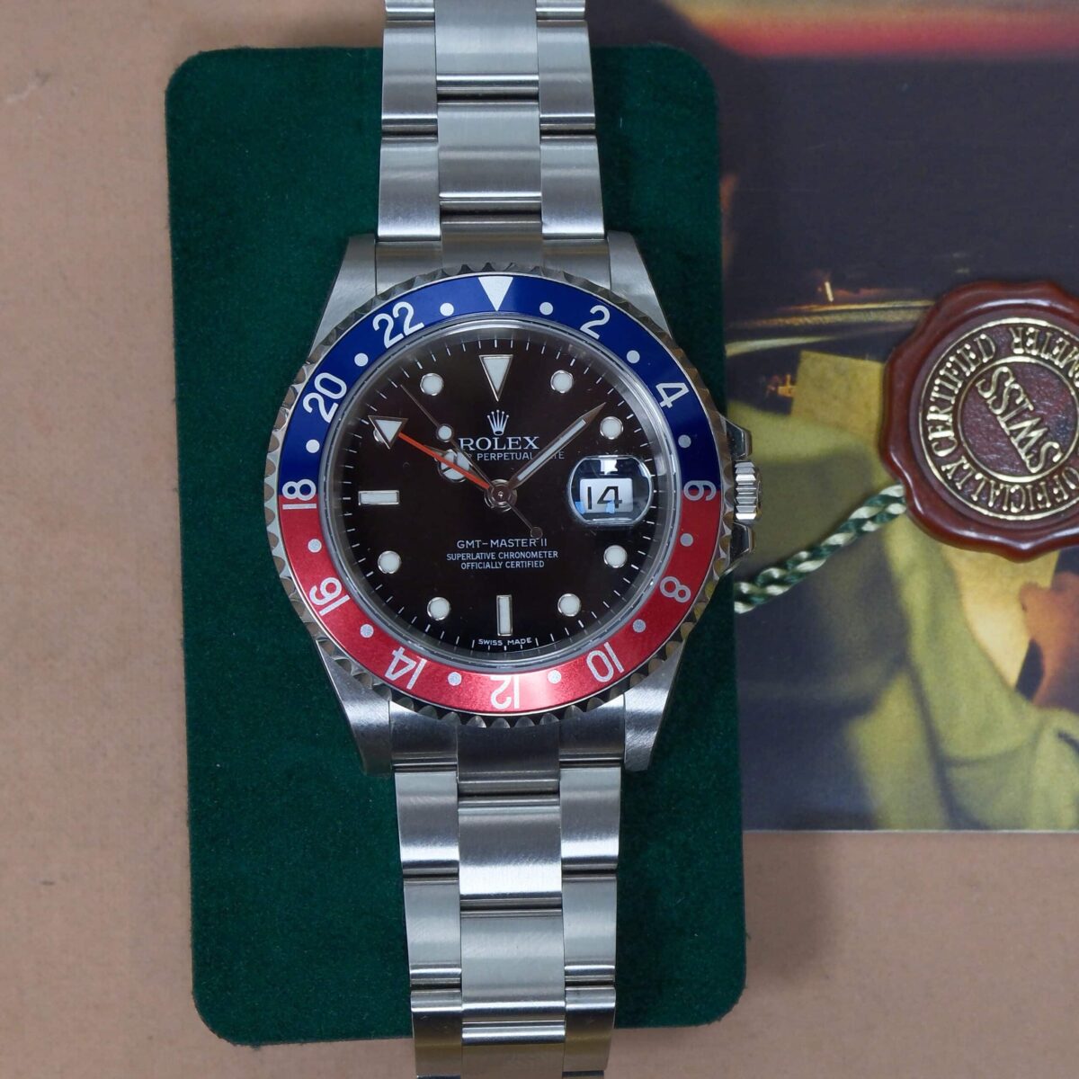 Rolex GMT master II Pepsi NOS! | Gothelf A. Watches
