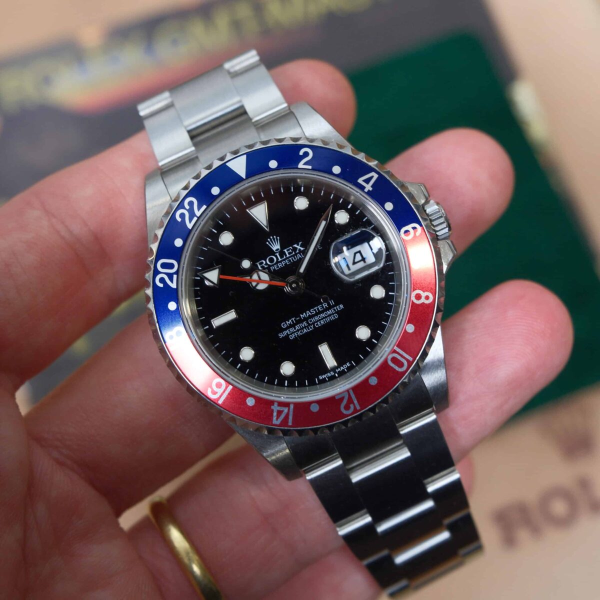 Rolex GMT master II Pepsi NOS! | Gothelf A. Watches — 2