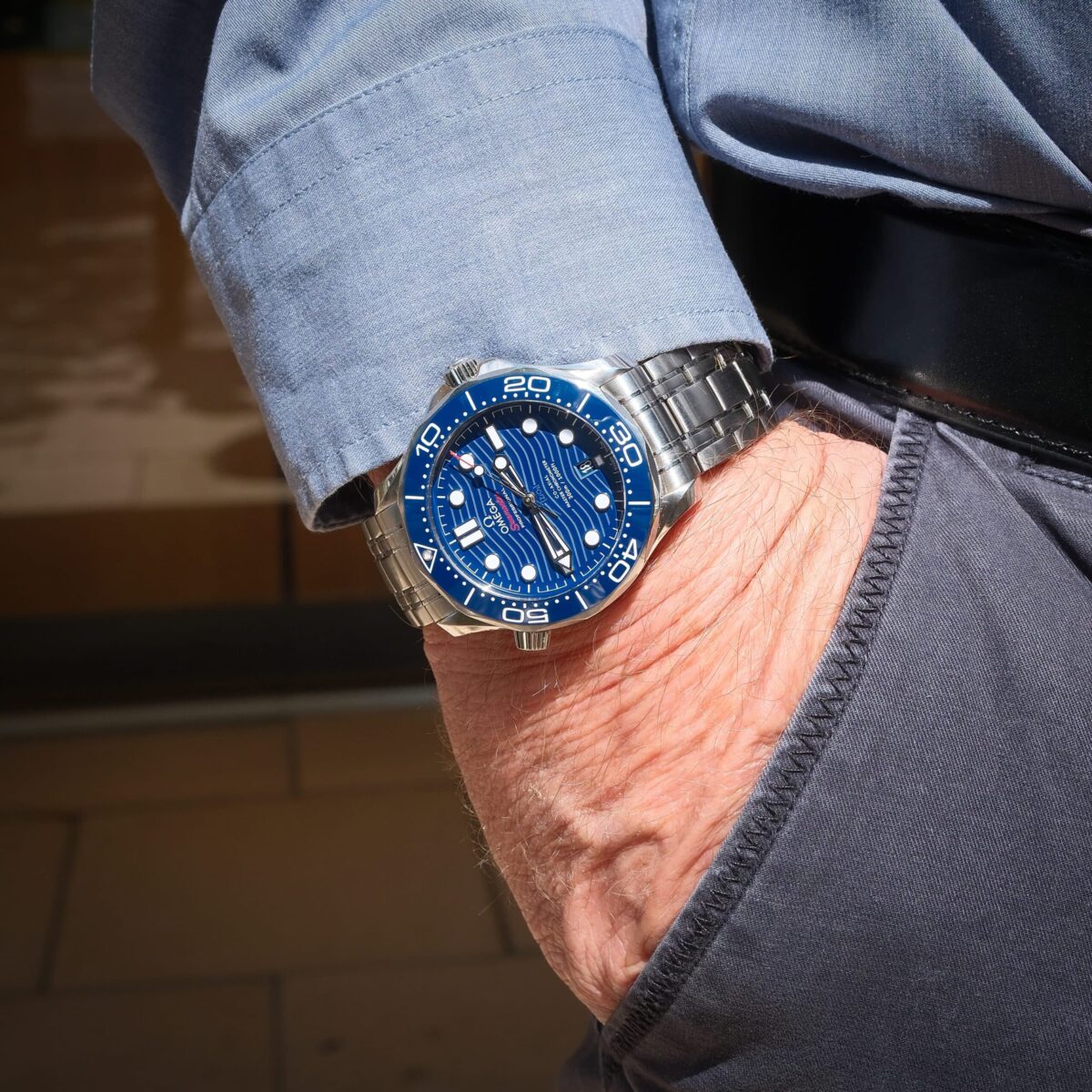 Omega Seamaster 300 Blue 42mm | Gothelf A. Watches — 2